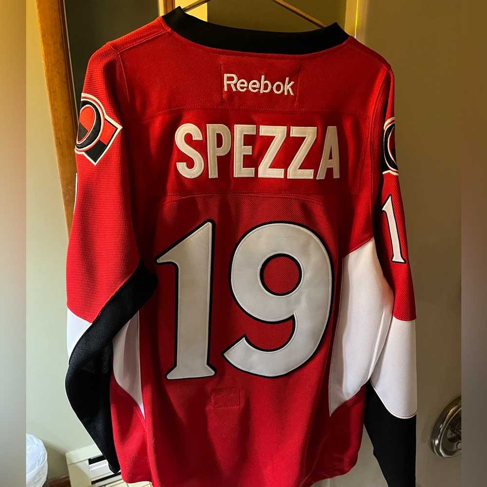 Jason Spezza Ottawa Senators jersey
